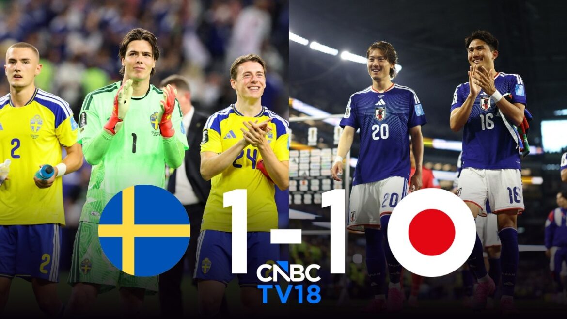 Japan And Sweden Battle To Hard-Fought 1-1 Draw At World Cup | Daizen Maeda | Anthony Elanga | N18G