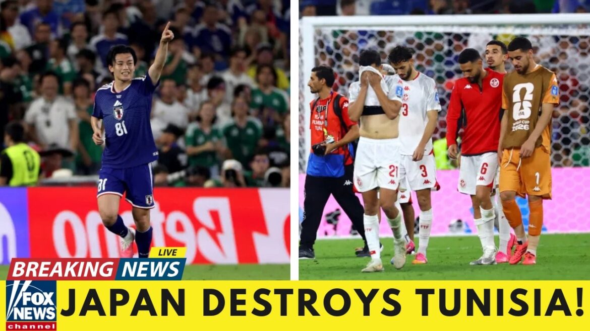 Japan DESTROYS Tunisia 4-0! Ayase Ueda's Brace Sends World Cup Warning