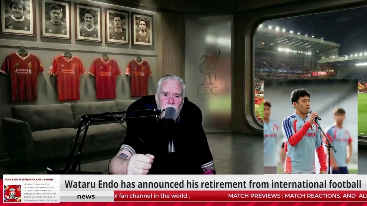 Wataru Endo has announced his retirement from international football