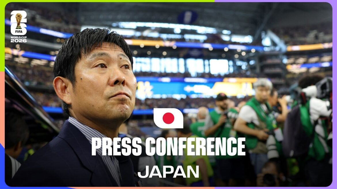 Post-Match Press Conference: Japan's Hajime Moriyasu On The 1-1 Draw With Sweden