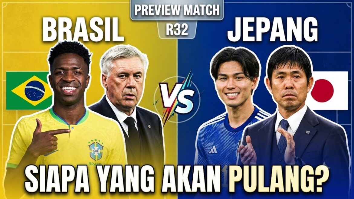 🔥BRAZIL vs JAPAN! Ancelotti Tested by Moriyasu, Vini Jr Ready to Destroy Blue Samurai? | Preview Match