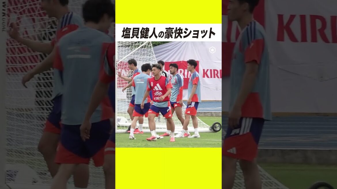 Kento Shiogai's dynamic shot!