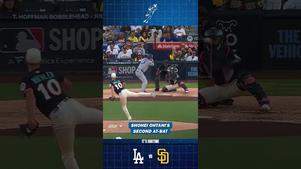 Shohei Ohtani's Second At-Bat VS Padres Game 1