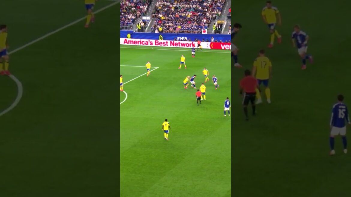 Japan v Sweden: Doan’s first-time defence-splitter