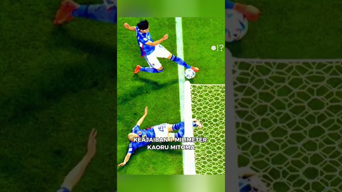 Japan National Team's 1mm Goal Drama