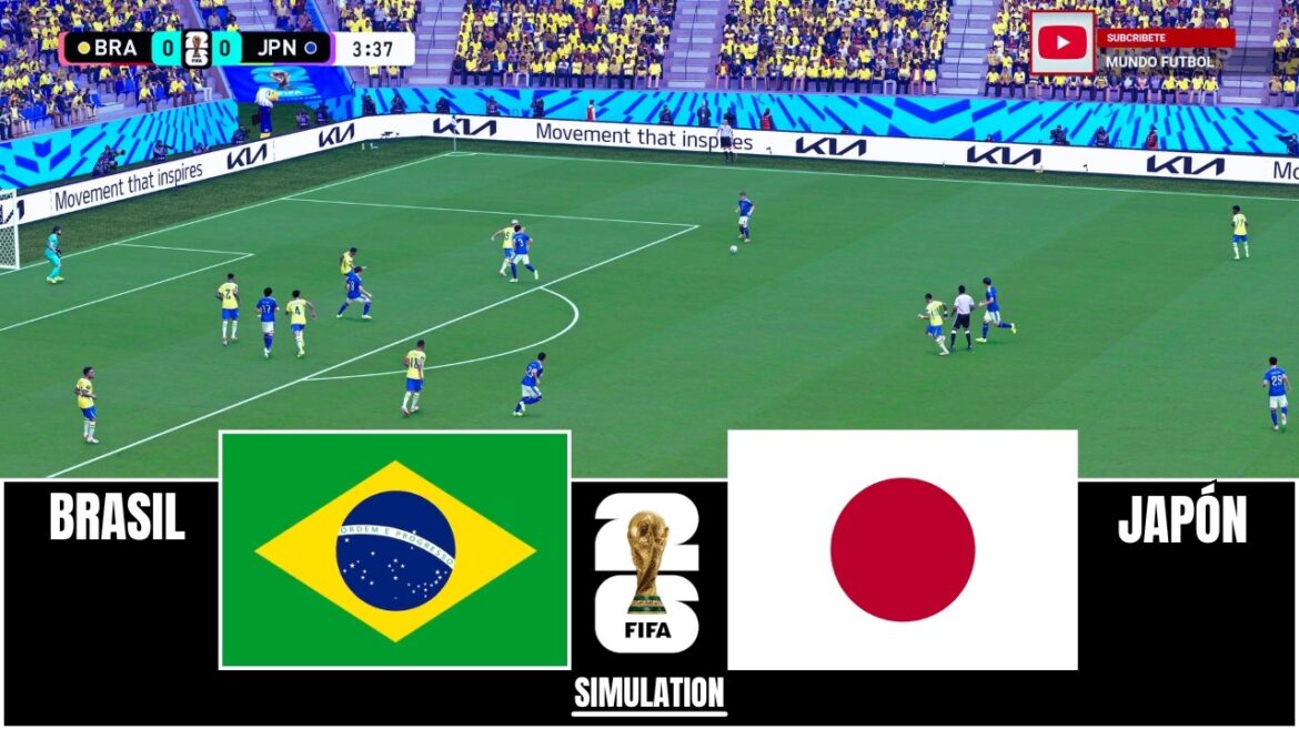 BRAZIL vs JAPAN WORLD CUP 2026 FINAL 32 Simulation/Prediction