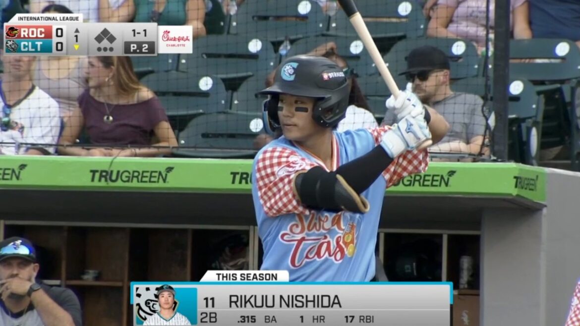 [Rikuu Nishida]All at-bats 2026/06/26 vs Nationals 3A All at-bats Chicago White Sox Rikuu Nishida Chicago White Sox #Munetaka Murakami #Tohoku High School