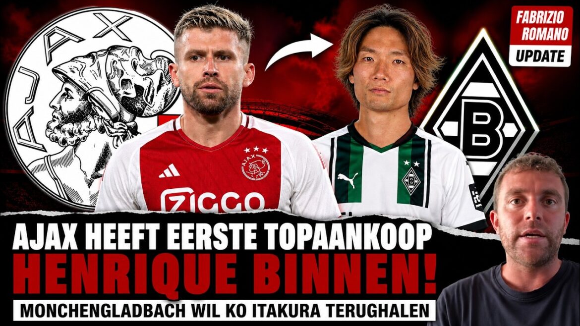 Ajax has made its first top signing | Monchengladbach wants to bring back Ko Itakura | Transfer news
