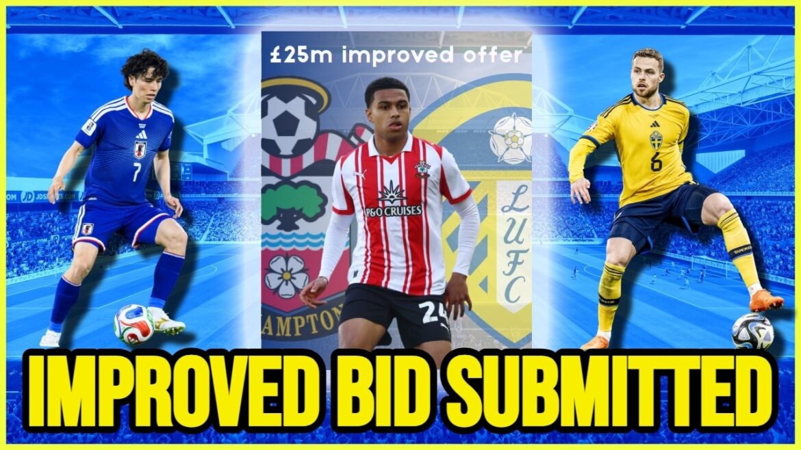 🚨Leeds United IMPROVED £25m BID FOR SHEA CHARLES🚨 Tanaka and Gudmundsson game review⚽