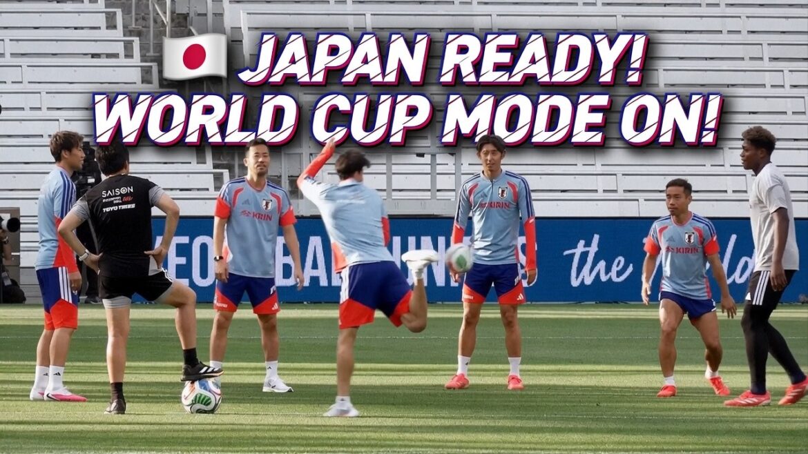 JAPAN WORLD CUP TRAINING 2026 🔥 Kubo, Endo & Zion Suzuki Ready for Netherlands Clash!