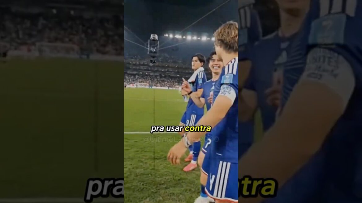 Japan's SECRET WEAPON against Brazil #football #shorts #cup