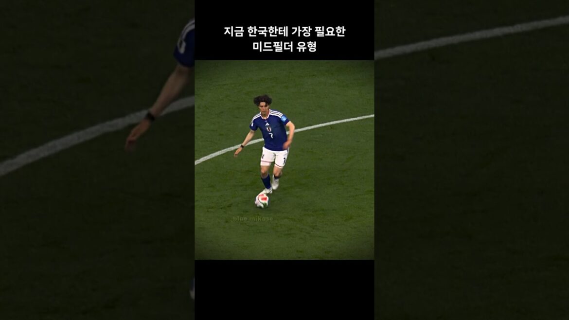 A type of midfielder that doesn't exist in Korea 👀