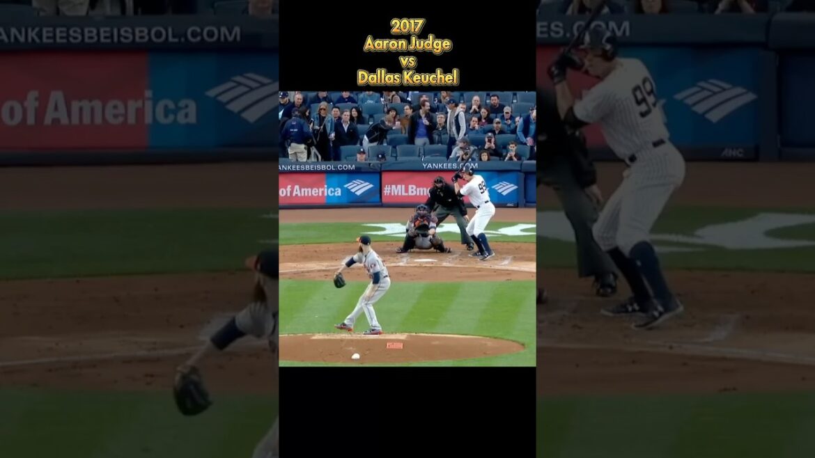 Aaron Judge vs Dallas Keuchel 2017 MLB all pitch NewYork Yankees Aaron Judge #shorts