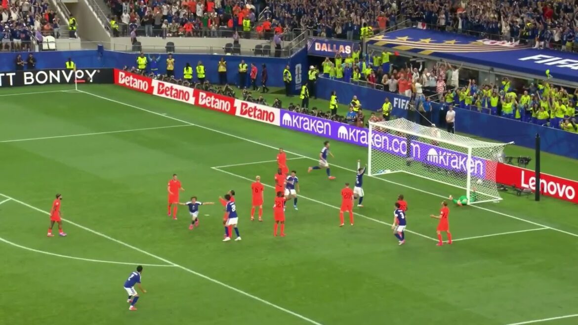 Daichi Kamada Goal | Netherlands 2-2 Japan | FIFA World Cup 2026™