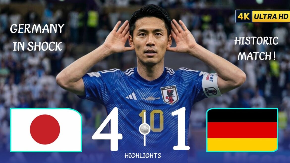 GOOSEBUMPS! THE WORLD STOPPED TO WATCH JAPAN BEAT GERMANY IN THE HISTORIC MATCH