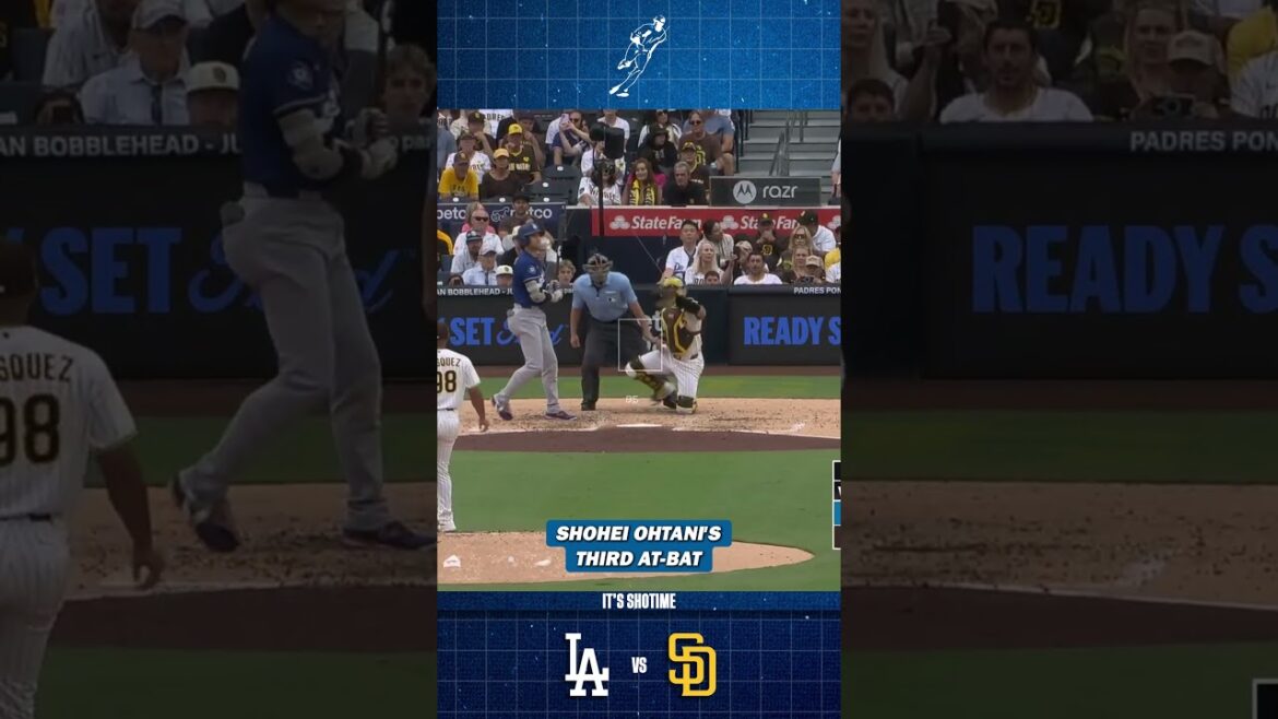 Shohei Ohtani's Third At-Bat VS Padres Game 2
