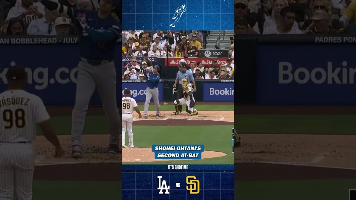 Shohei Ohtani's Second At-Bat VS Padres Game 2
