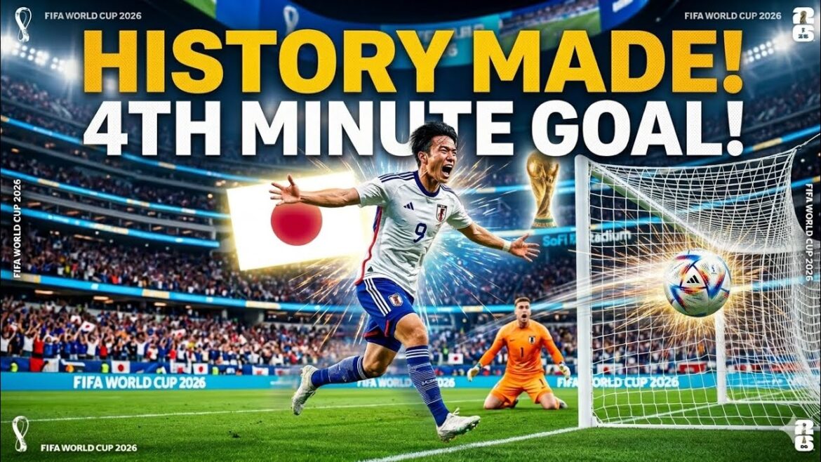 HISTORY MADE! 😱 Daichi Kamada Scores in the 1000th FIFA World Cup Match | Japan vs Tunisia 2026