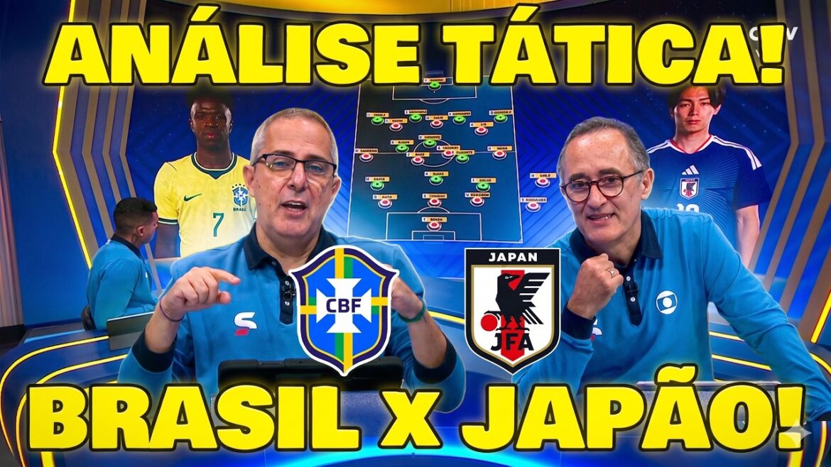 THIS IS HOW BRAZIL HAS TO PLAY AGAINST JAPAN, MANSUR TEACHED IT!