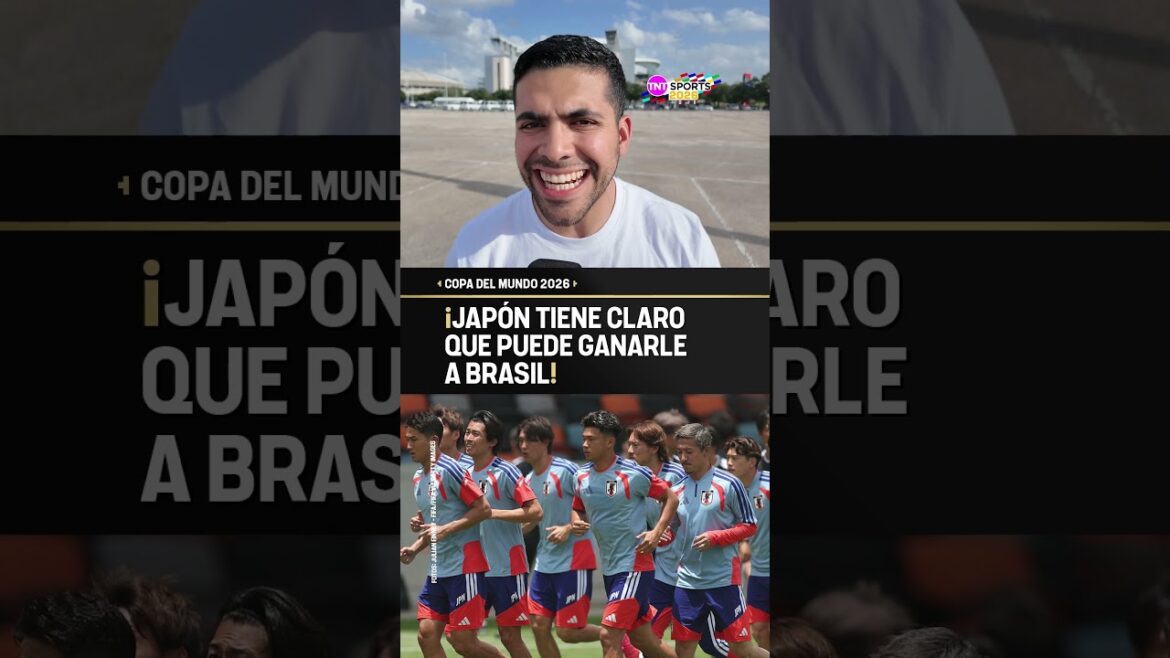 JAPAN IS CONFIDENT OF BEING ABLE TO BEAT BRAZIL IN THE WORLD CUP'S ROUND OF 32! #Shorts