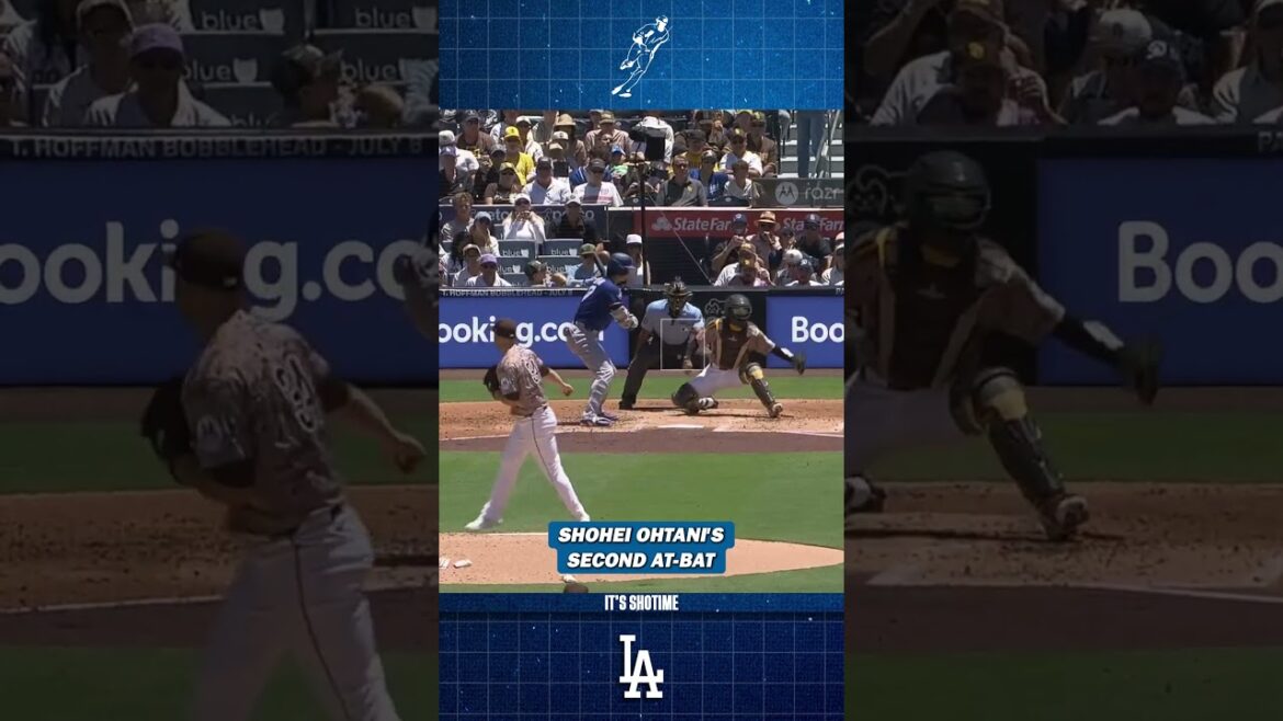 Shohei Ohtani's Second At-Bat VS Padres Game 3