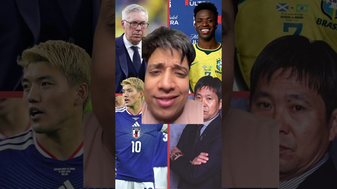 Carlo Ancelotti vs Hajime Moriyasu 👀🔥
