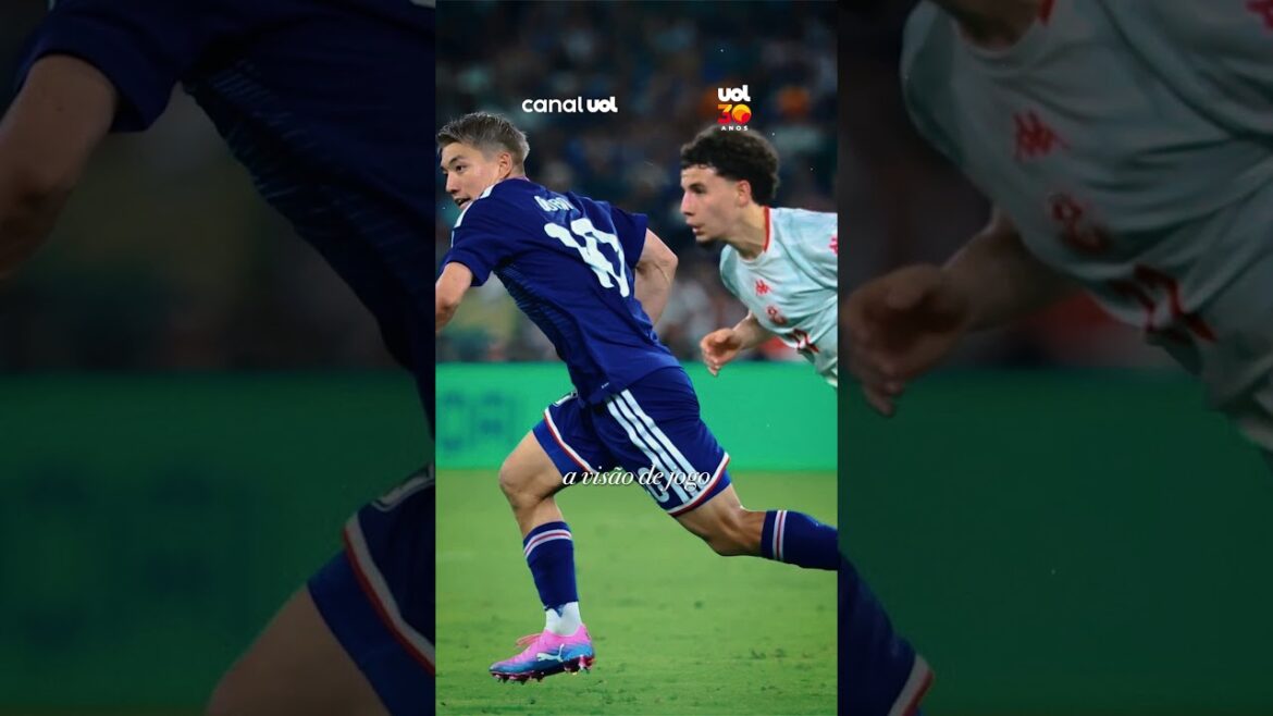 Ritsu Dōan: midfielder who defeated Germany and Spain worries Brazilian team in PVC analysis