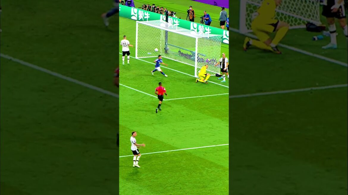 Japan vs Germany 2-1 | Epic World Cup Upset ⚽#shorts #edit