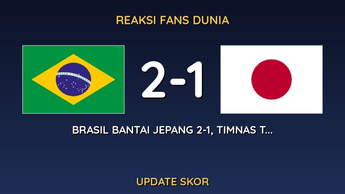 Brazil Beats Japan 2-1, National Team Eliminated without Endo-Kubo #Shorts