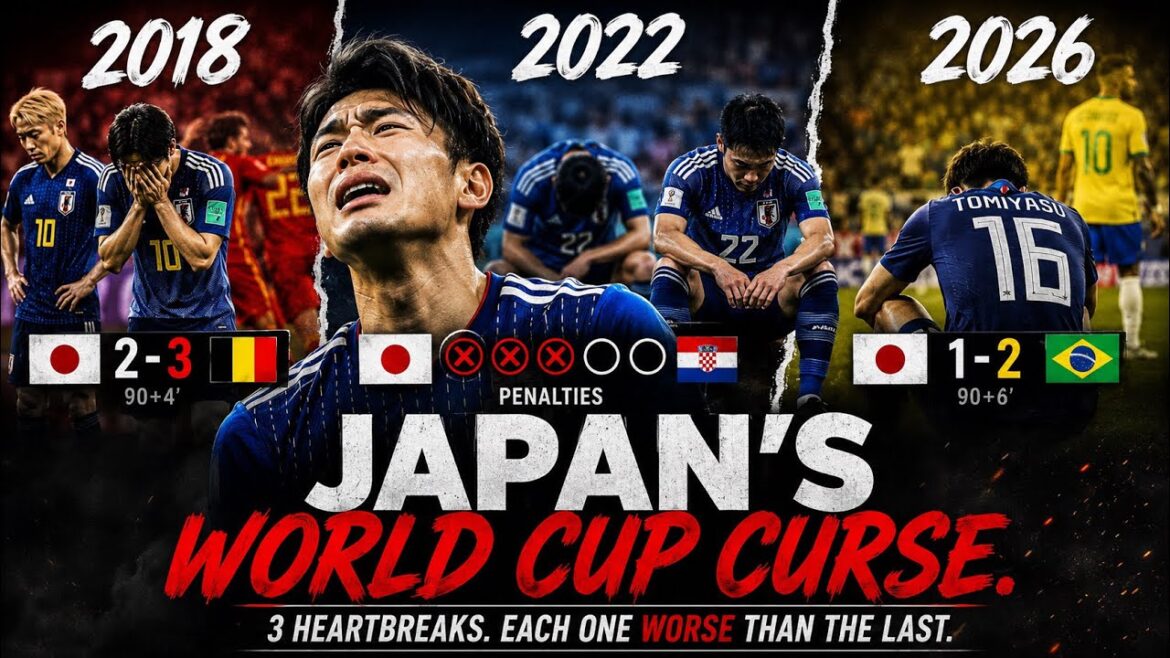 Japan’s World Cup Curse explained | Brazil v Japan World Cup 2026