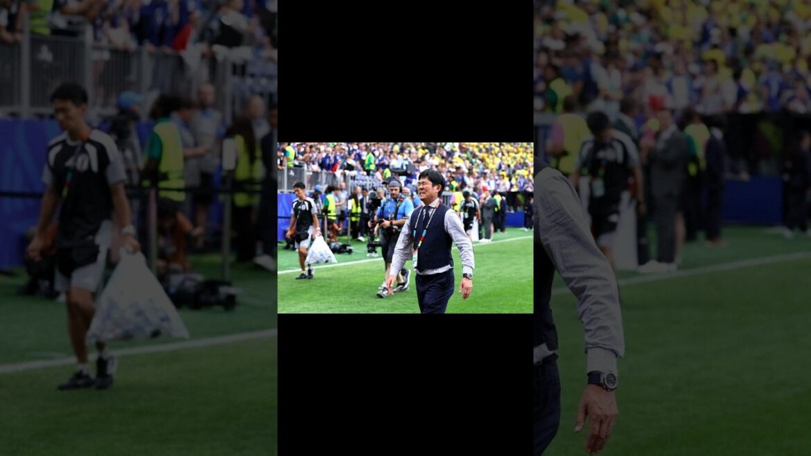 Coach Moriyasu makes a tearful apology after losing against Brazil! Also mentions leaving