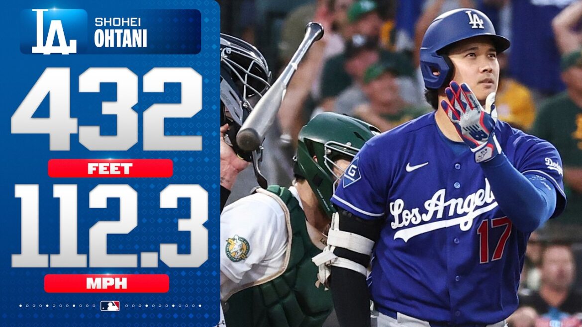 432 FEET, 112.3 MPH! 😱 Shohei Ohtani DEMOLISHES a 3-run homer for the Los Angeles Dodgers! 😮 💨