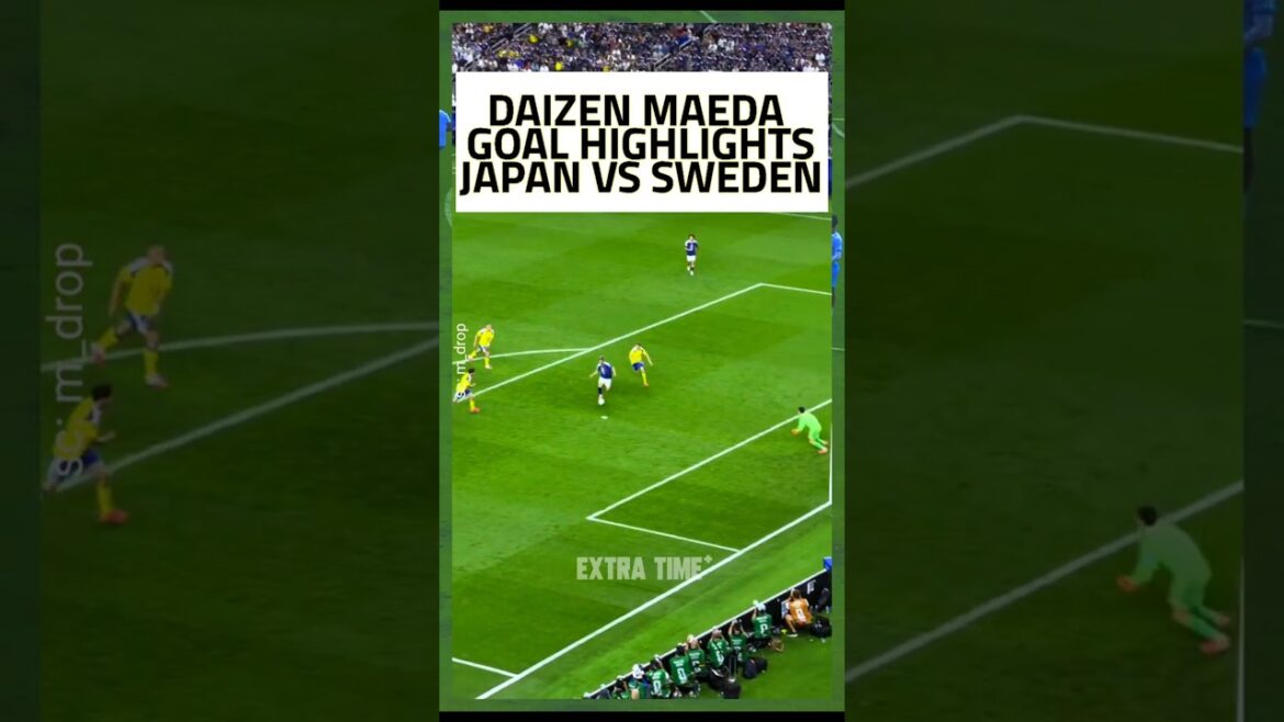 JAPAN 1-1 SWEDEN DAIZEN MAEDA GOAL HIGHLIGHTS JAPAN VS SWEDEN #goaljapan #goalmaeda #maedagoal #jpn JAPAN 1-1 SWEDEN DAIZEN MAEDA GOAL HIGHLIGHTS JAPAN VS SWEDEN #goaljapan #goalmaeda #maedagoal #jpn