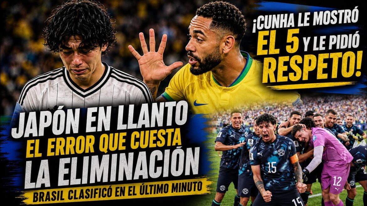 🔥 Brazil asked for respect! Cunha's gesture after eliminating Japan went viral