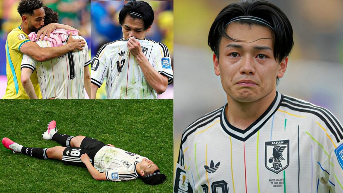 Heartbreaking! Ayase Ueda Crying After Loss | Ayase Ueda Crying After Loss | Brazil vs Japan 2-1 highlights Heartbreaking! Ayase Ueda Crying After Loss | Ayase Ueda Crying After Loss | Brazil vs Japan 2-1 highlights