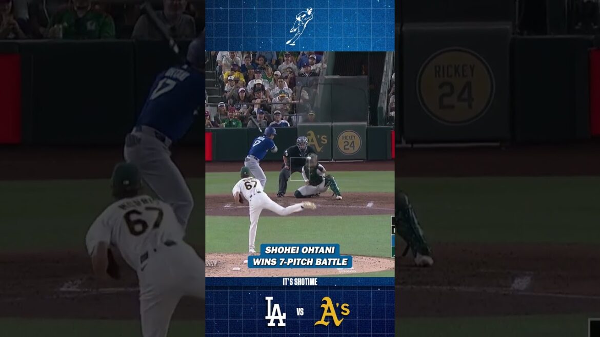 Shohei Ohtani Beats It Out After 7-Pitch At-Bat