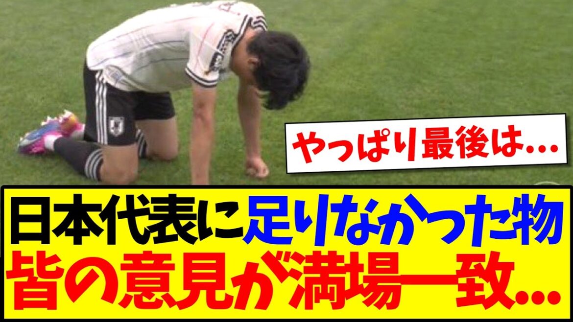 [Reflection meeting]After watching the game against Brazil, the Japanese support team reflects on what the Japanese national team lacked...