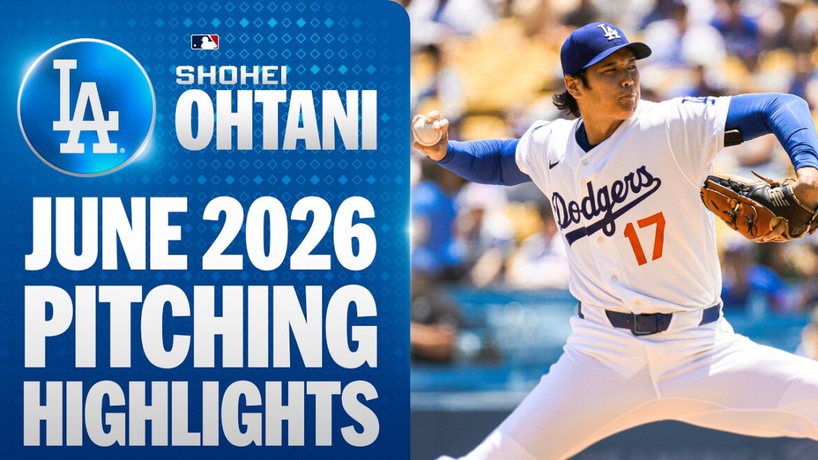 Shohei Ohtani goes UNDEFEATED in June on the mound for the Dodgers 🦄 | MLB Highlights