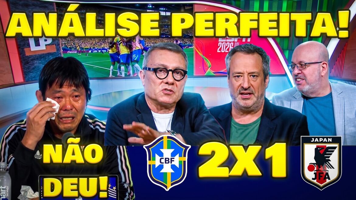 IT WAS IN THE SUFFOCATION! BRAZIL 2x1 JAPAN Look what the press said... BRAZIL CLASSIFIEDS!