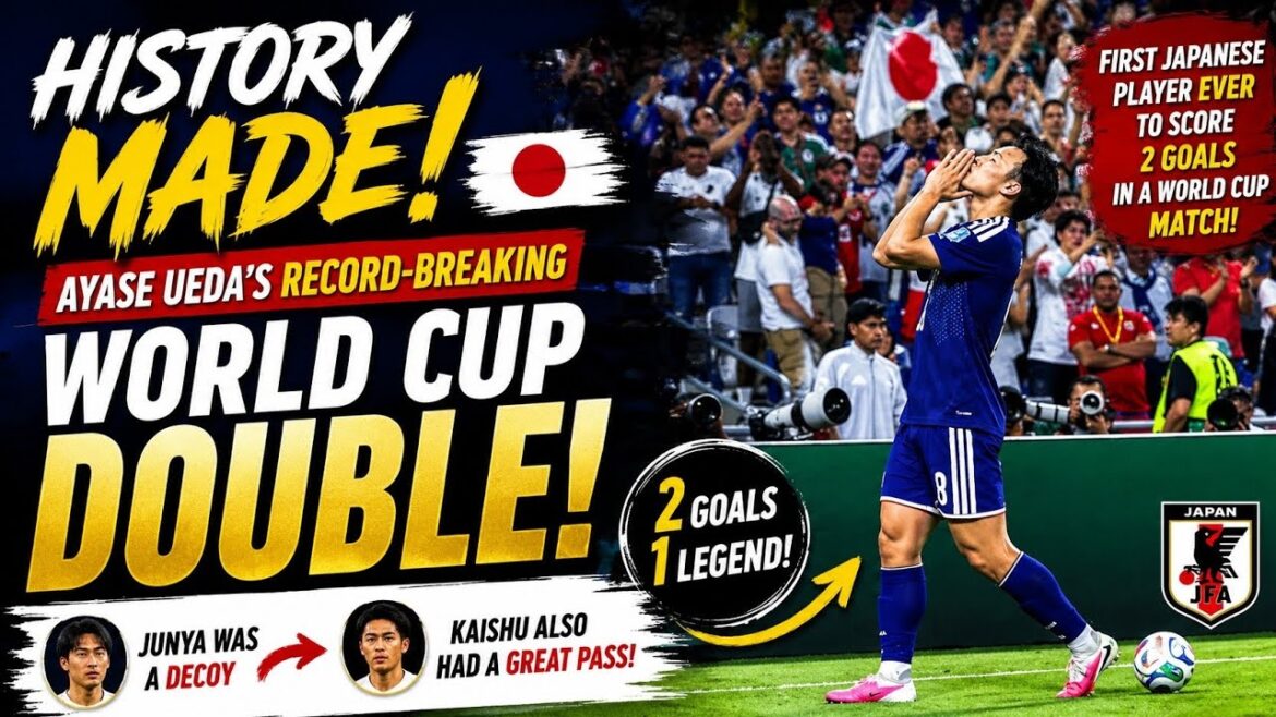 🏆🇯🇵 HISTORY MADE! Ayase Ueda's Record-Breaking World Cup Double Shocked the World 😱⚽🔥