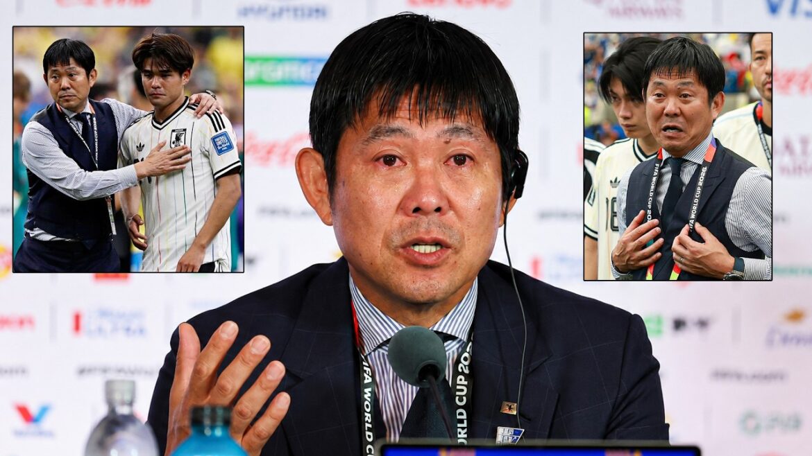 Japan Coach Hajime Moriyasu Emotional Statement After Brazil vs Japan | Coach Hajime Moriyasu’s tearful comment | FIFA WC 2026 Japan Coach Hajime Moriyasu Emotional Statement After Brazil vs Japan | Coach Hajime Moriyasu’s tearful comment | FIFA WC 2026