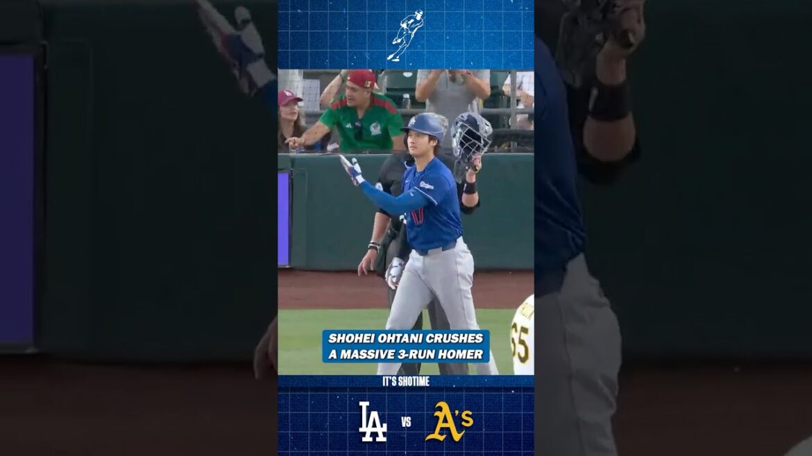 Shohei Ohtani Crushes 432-Foot 3-Run Homer And Bat Flips