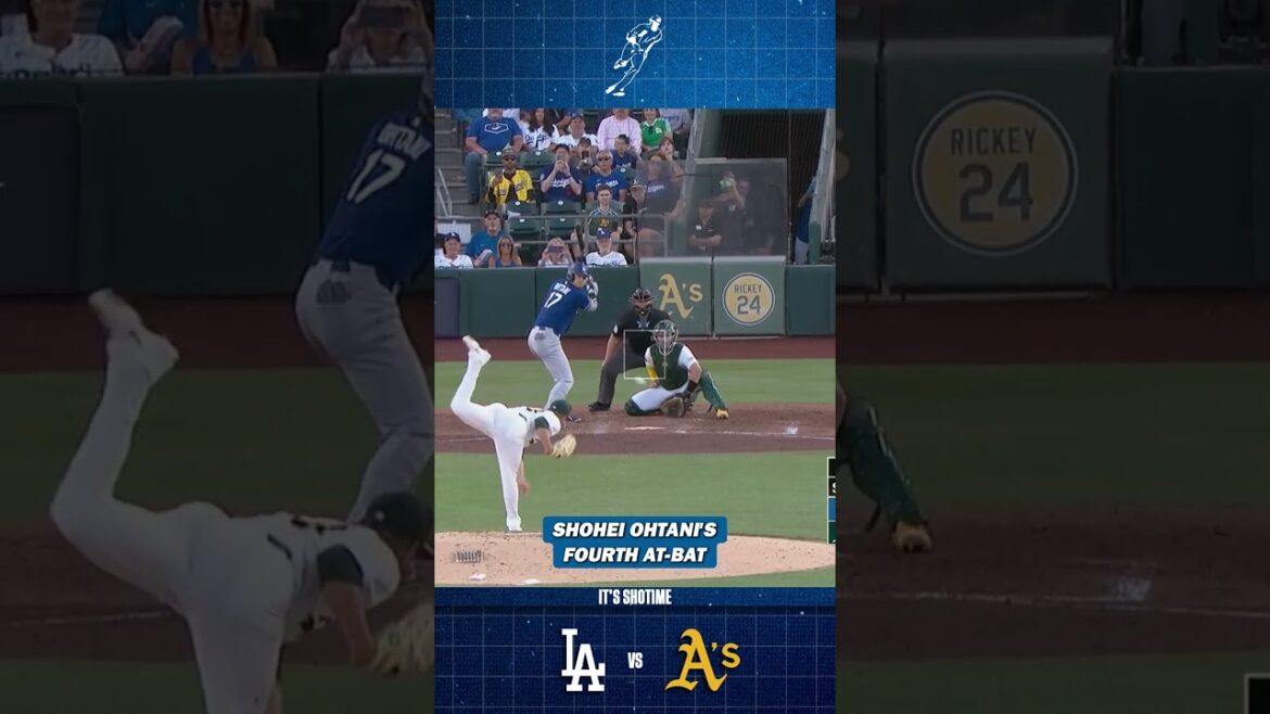 Shohei Ohtani's Fourth At-Bat VS Athletics Game 2