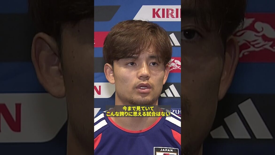 🇯🇵Takefusa Kubo “I’m proud of my teammates” “I want (the children) to break open the narrow gates” Responding to an interview one day after the match against Brazil 🎙️ 🇯🇵Takefusa Kubo ``I'm proud of my teammates'' ``I want (the children) to break open the narrow gates'' Responding to an interview one day after the match against Brazil 🎙️