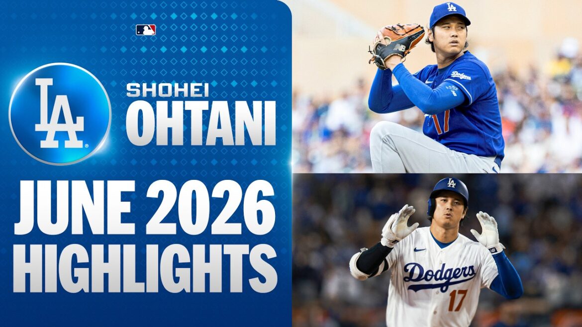 Shohei Ohtani highlights in June 2026 (hitting AND pitching) .333 AVG, 8 HR, 19 RBI, 25 K in 24.2 IP Shohei Ohtani highlights in June 2026 (hitting AND pitching) .333 AVG, 8 HR, 19 RBI, 25 K in 24.2 IP