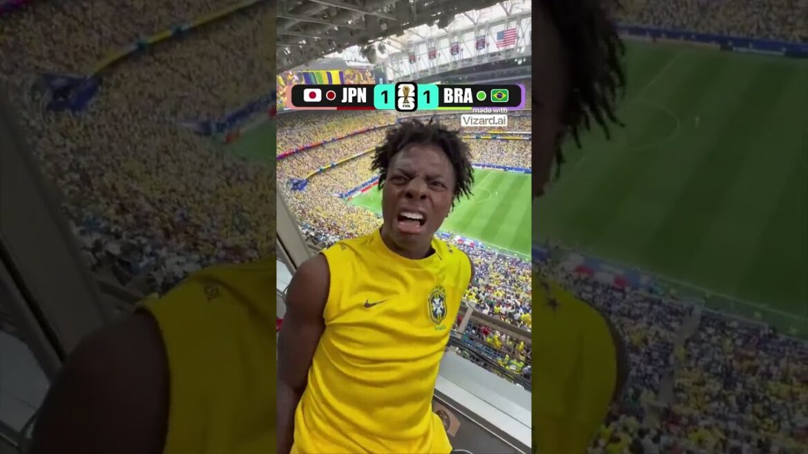 Speed LOST HIS MIND Watching Brazil vs Japan 😠Speed LOST HIS MIND Watching Brazil vs Japan ðŸ˜