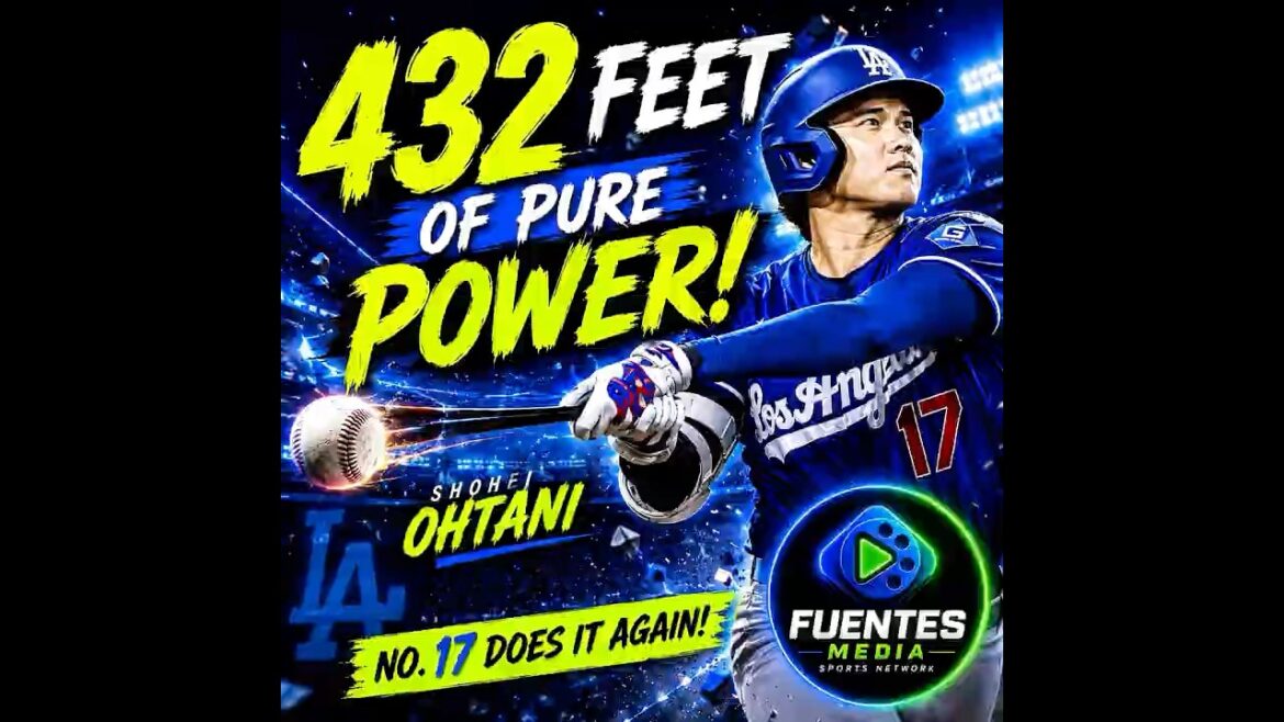 432 FEET OF PURE POWER! 💥 OHTANI’S BLAST STUNS EVERYONE! 432 FEET OF PURE POWER! 💥 OHTANI’S BLAST STUNS EVERYONE!