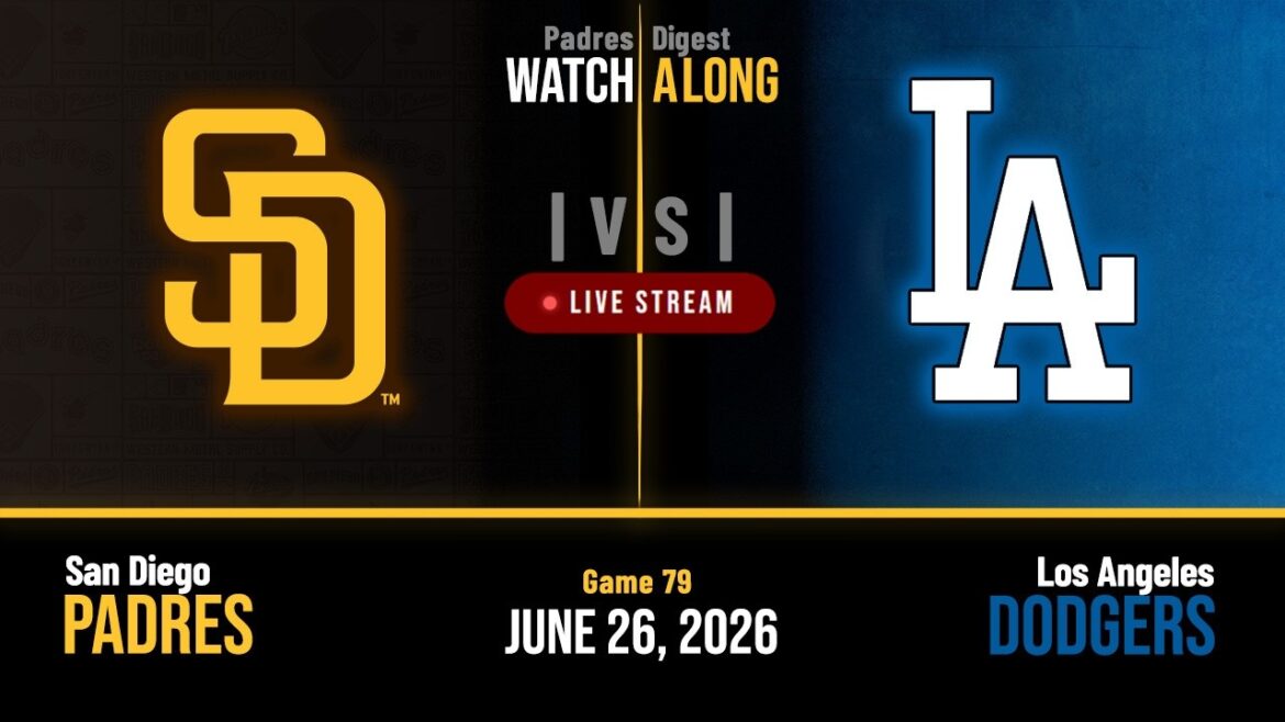 San Diego Padres vs. Los Angeles Dodgers Live Streaming Score, Reactions & Highlights