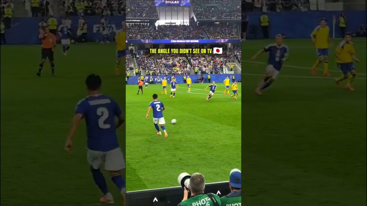 The Camera Angle That Captured EVERYTHING π―π΅π€― | Japan Goal 2026 The Camera Angle That Captured EVERYTHING π―π΅π€― | Japan Goal 2026