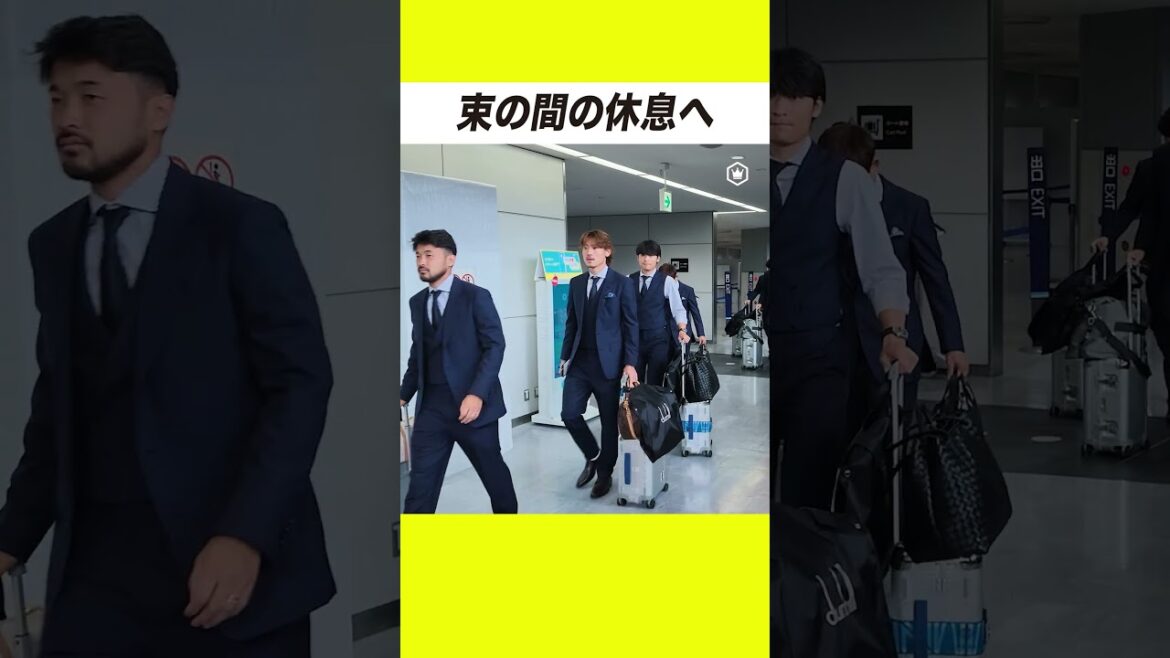 Members of the Japanese national team arrived at Narita Airport 🛬 Takato Nakamura led the way, along with Takefusa Kubo and Aoi Tanaka 👏 Members of the Japanese national team arrived at Narita Airport 🛬 Takato Nakamura led the way, along with Takefusa Kubo and Aoi Tanaka 👏